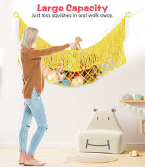 PrimZooty hammock tassel detail highlights decorative storage solution