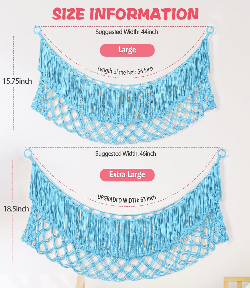 PrimZooty tassel-detail wall pocket adds decorative storage appeal.