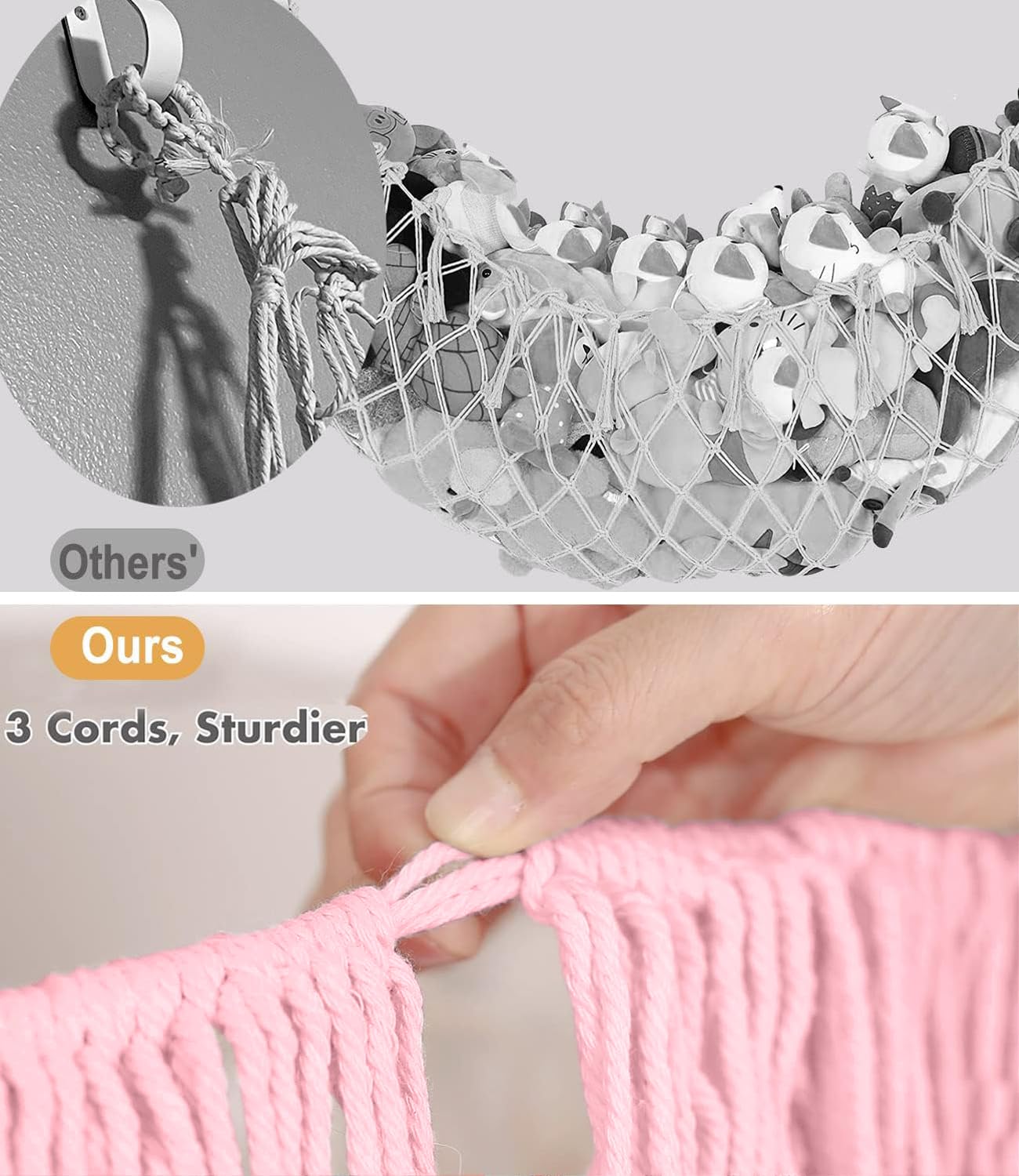 PrimZooty included hooks and anchors ensure quick, secure installation