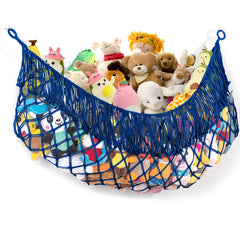 PrimZooty hammock 56in wall pocket neatly organizes plush toys