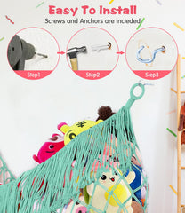 PrimZooty installation hooks and anchors enable quick, secure wall mounting