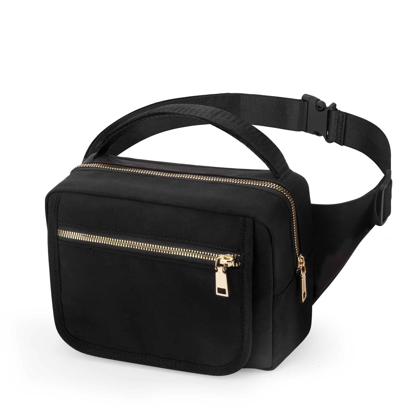printe small diaper bag with changing pad, front view for quick diaper changes