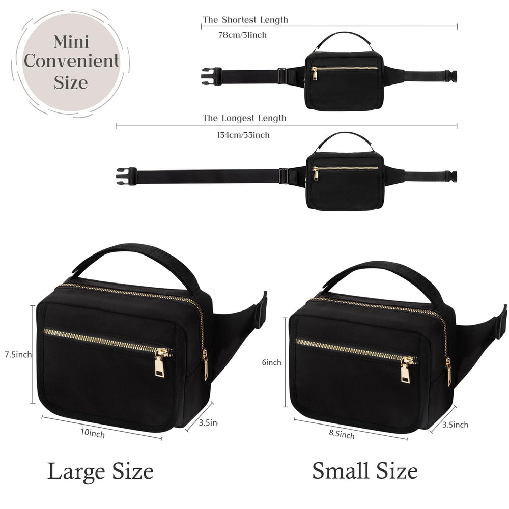 printe small diaper bag stroller attachment with velcro, hands-free strolling