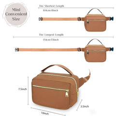 Printe small diaper bag wipes pocket provides quick wipe access.