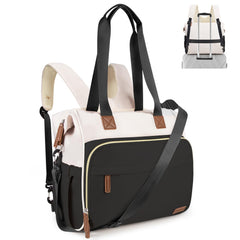 Pripher 4-in-1 diaper bag transformable-backpack offers hands-free versatility for on-the-go parents.