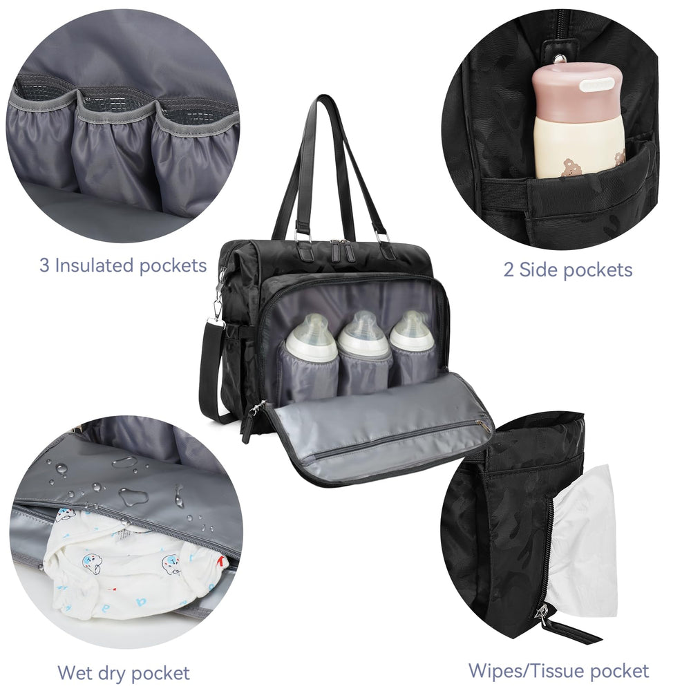 Pripher Daddy Bag 14-pocket layout keeps essentials organized.