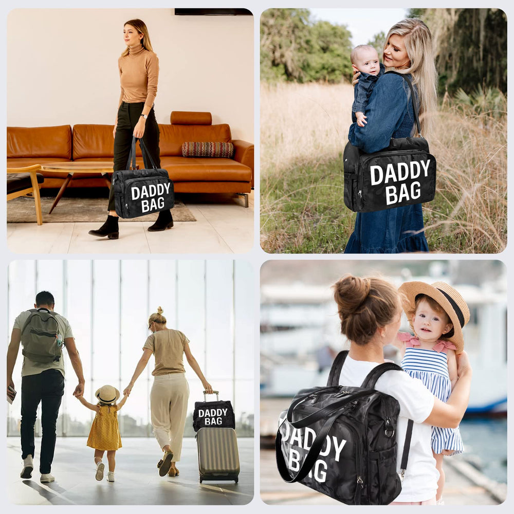 Pripher Daddy Bag crossbody conversion for quick errands.