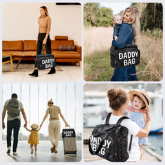 Pripher Daddy Bag crossbody conversion for quick errands.