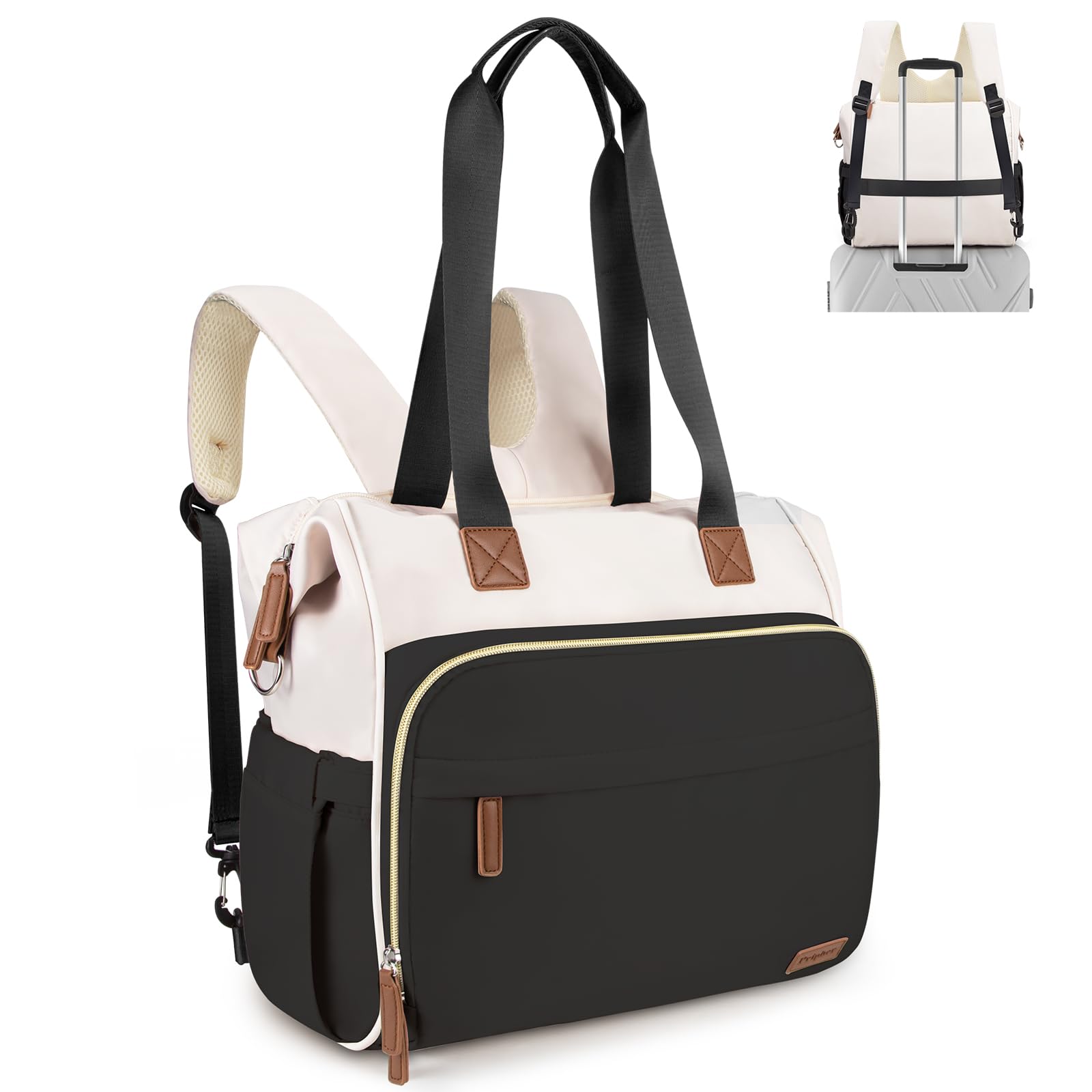 Pripher-diaper-bag-28l-weight-2-47lb offers a lightweight, spacious bag that won’t weigh you down.