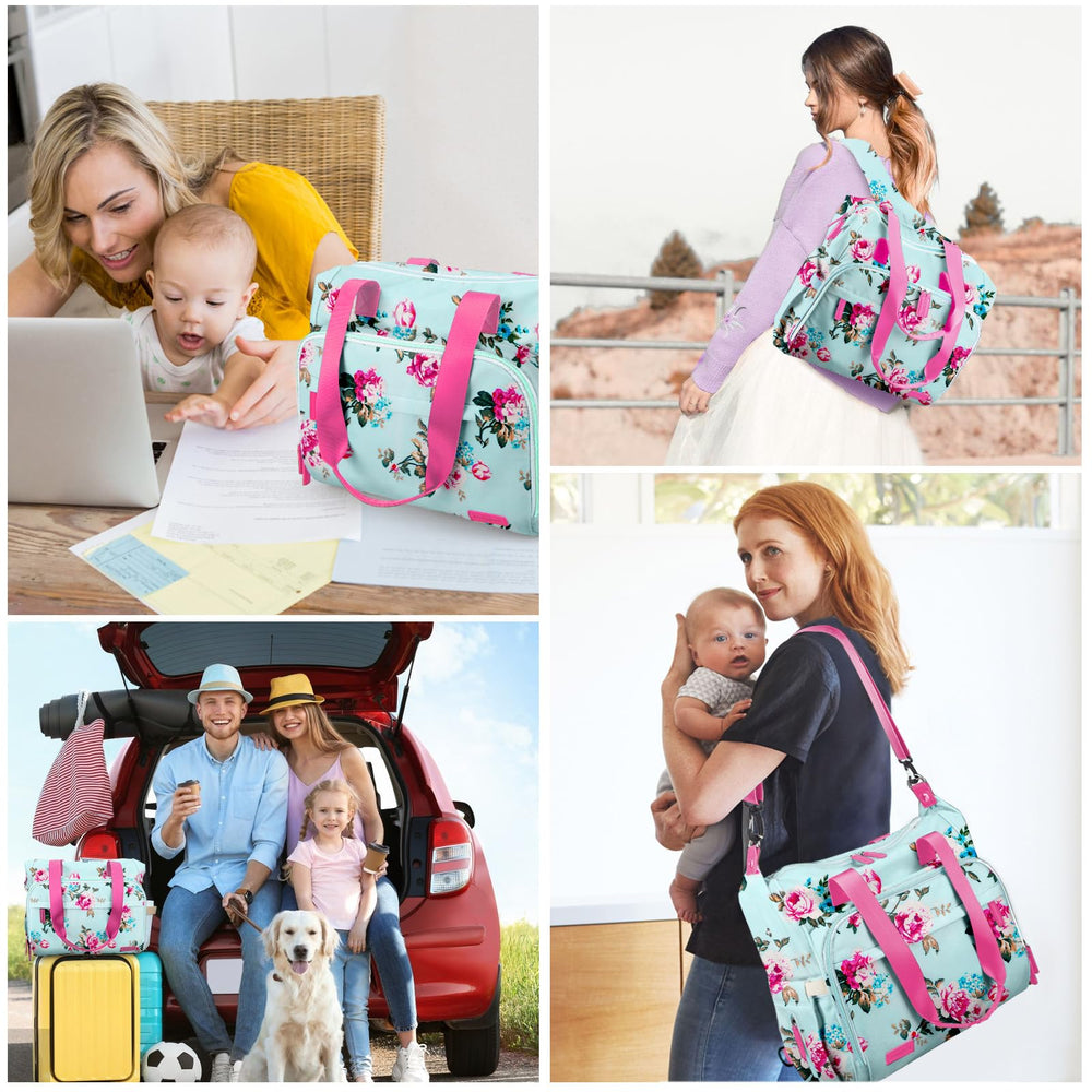 Pripher Diaper Bag Backpack hospital-weekender-ready design for mom and baby.