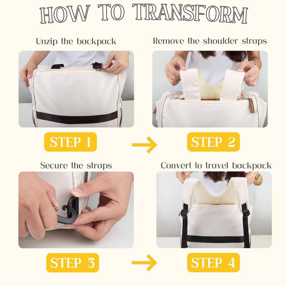 Pripher-diaper-bag-wet-pocket-side-pocket provides quick access for wipes and damp items.