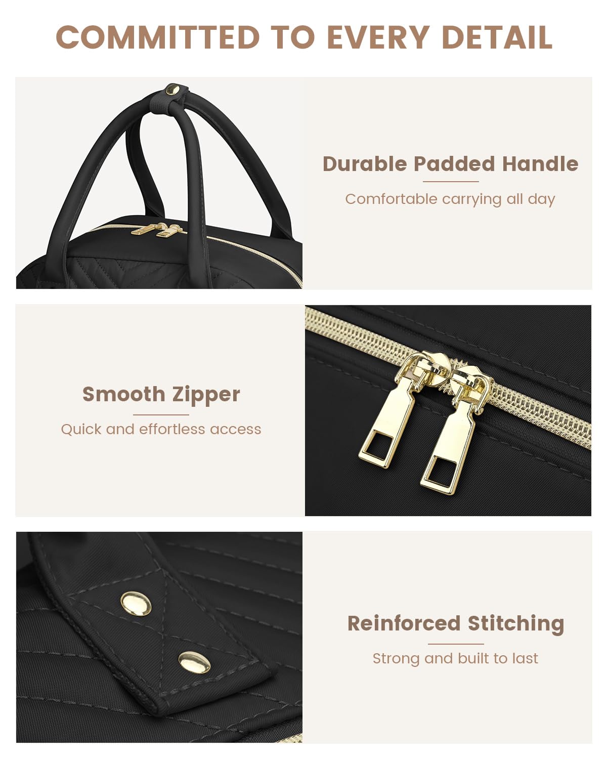 Pritent diaper bag makes a thoughtful baby shower gift option.