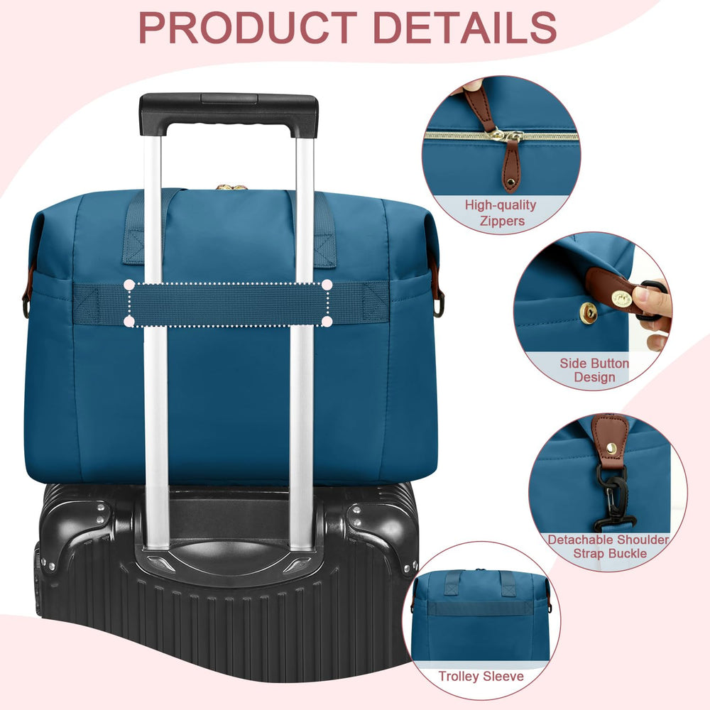 Pritent Diaper Bag Tote wide opening helps you grab items with one hand.