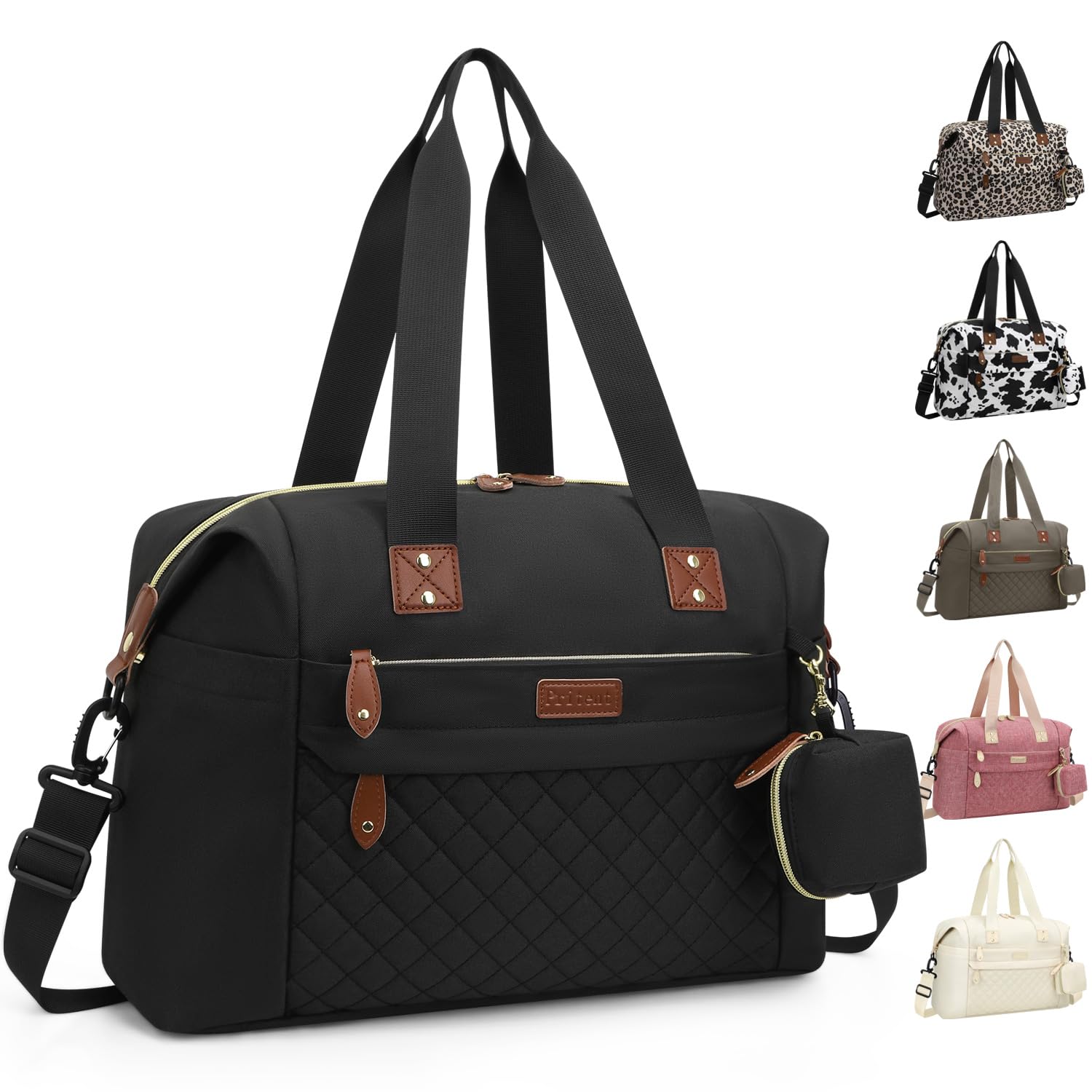 Pritent diaper bag tote overview highlights a versatile on-the-go storage to keep baby essentials organized.