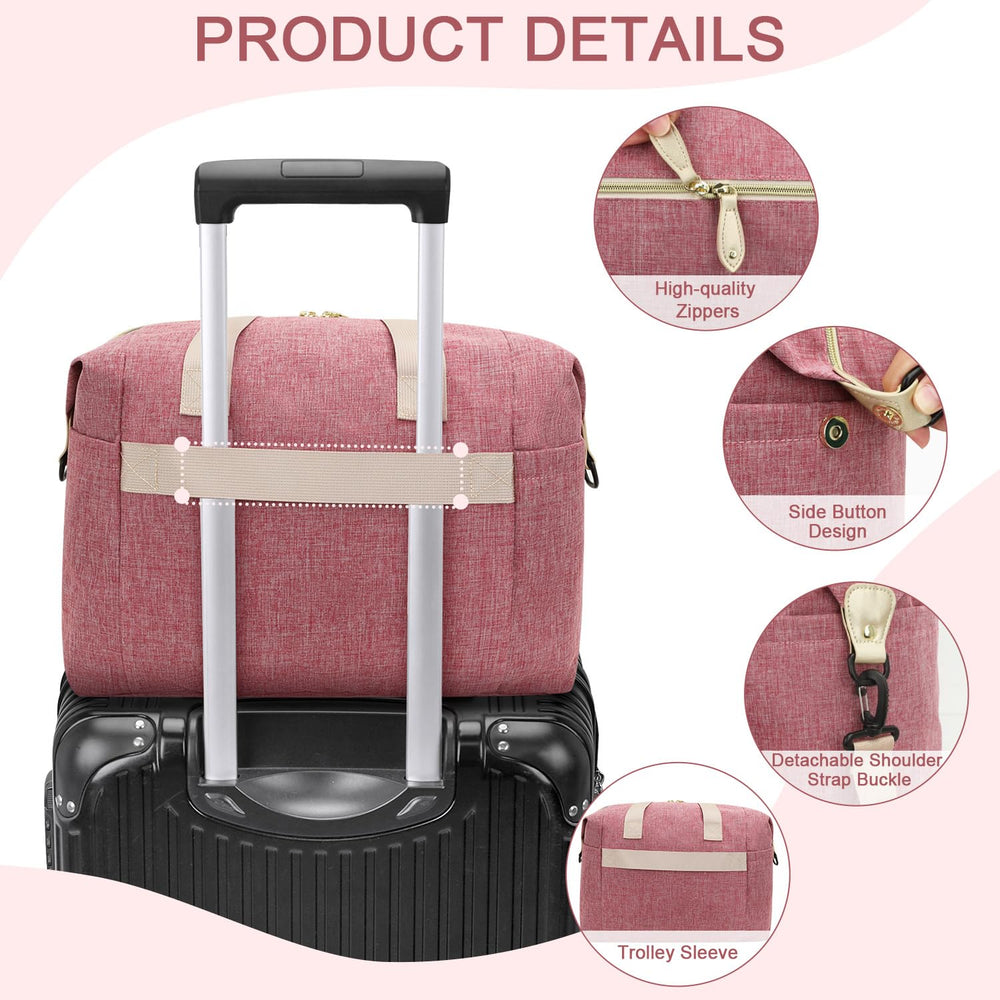 Pritent Diaper Tote open-wide design for fast item access.