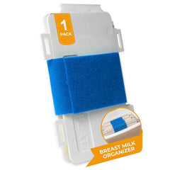 Priver Freeze Flat shows flat breastmilk bags for efficient storage and easy stacking.