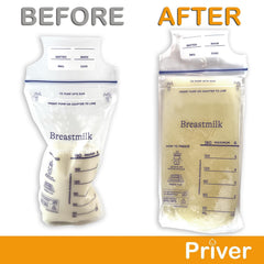 Priver Freeze Flat demonstrates in-freezer organization to maximize space and reduce clutter.