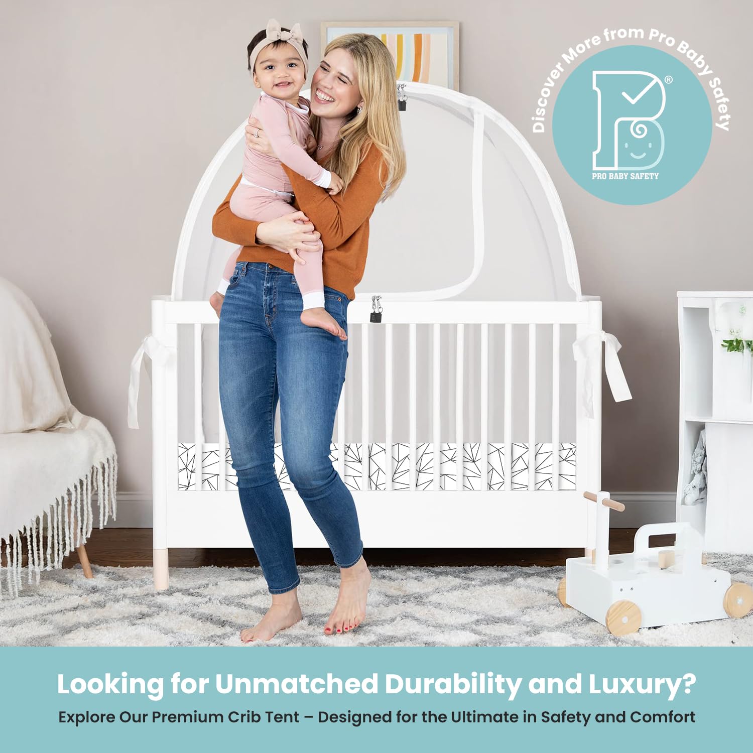 Pro Baby Safety easy installation lets you set up fast.
