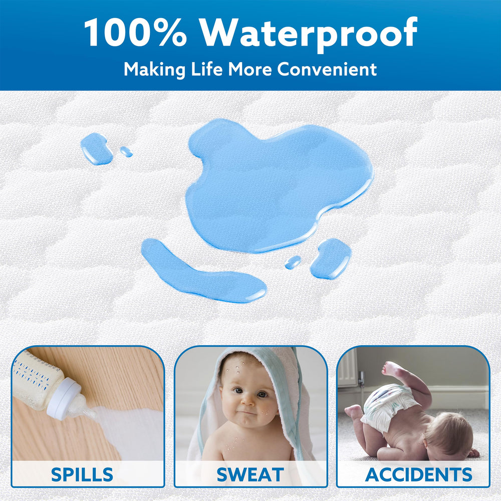 Pro Goleem bassinet pad expansion image—foam fully expands after 24–36 hours.