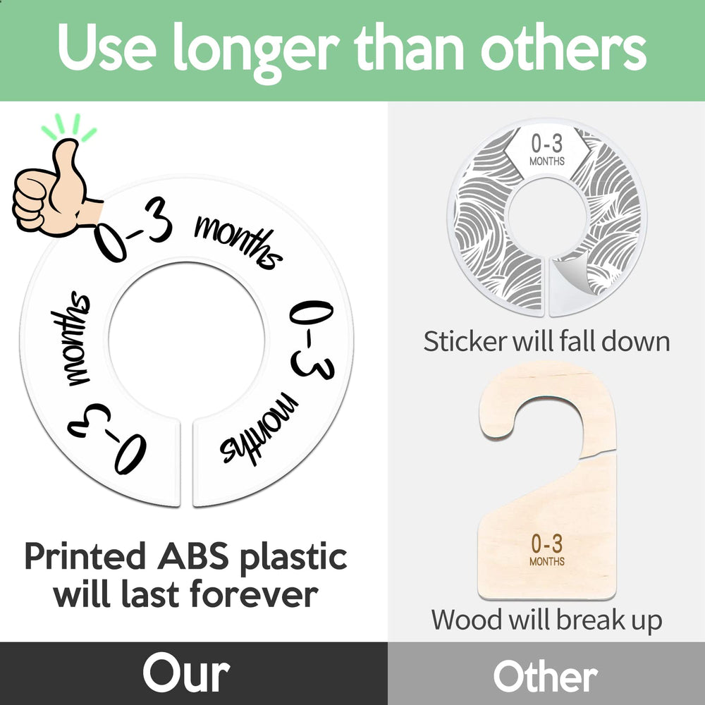 Effortless organization with Pro Goleem dividers for baby clothes