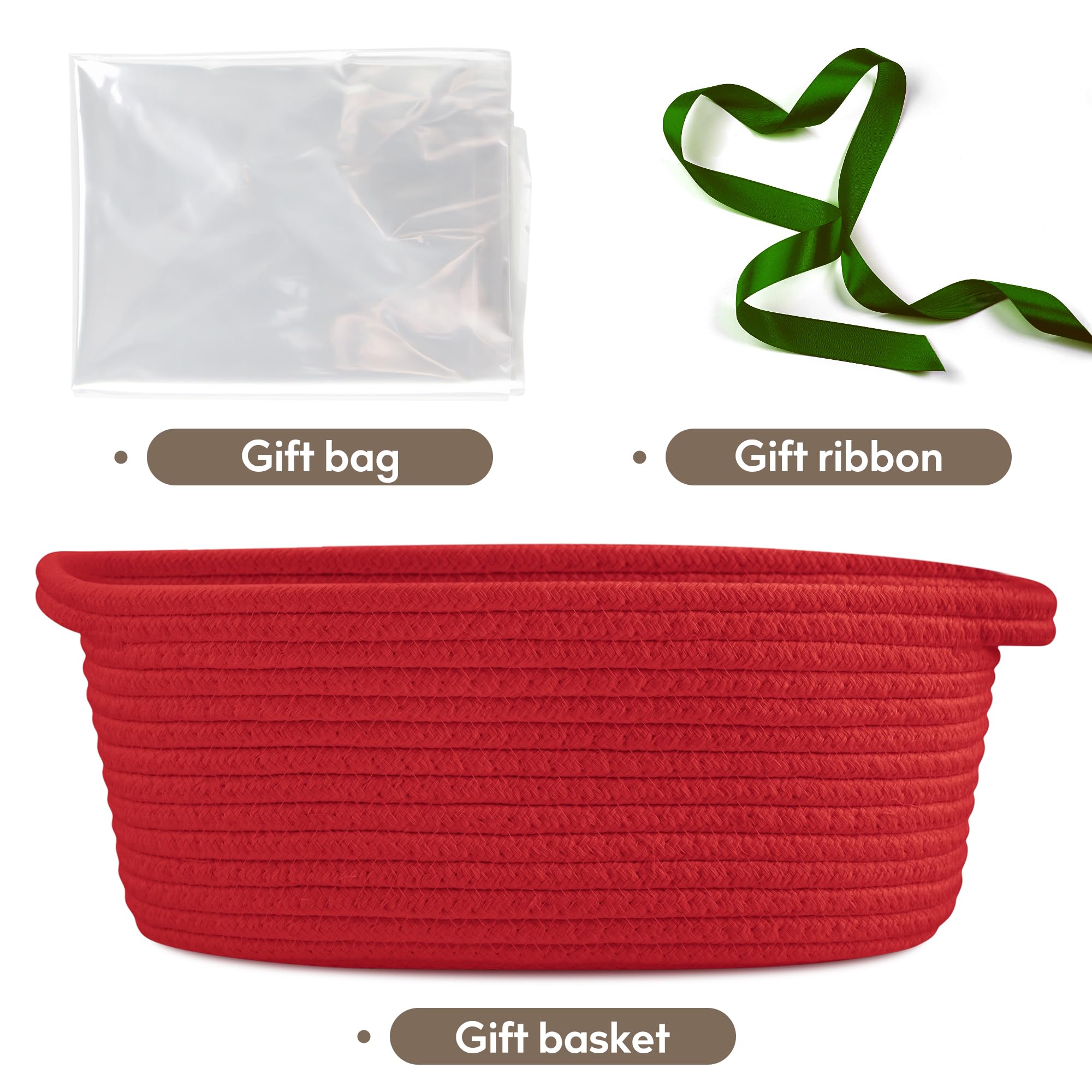 Pro Goleem basket with handles for easy carrying and versatile storage.