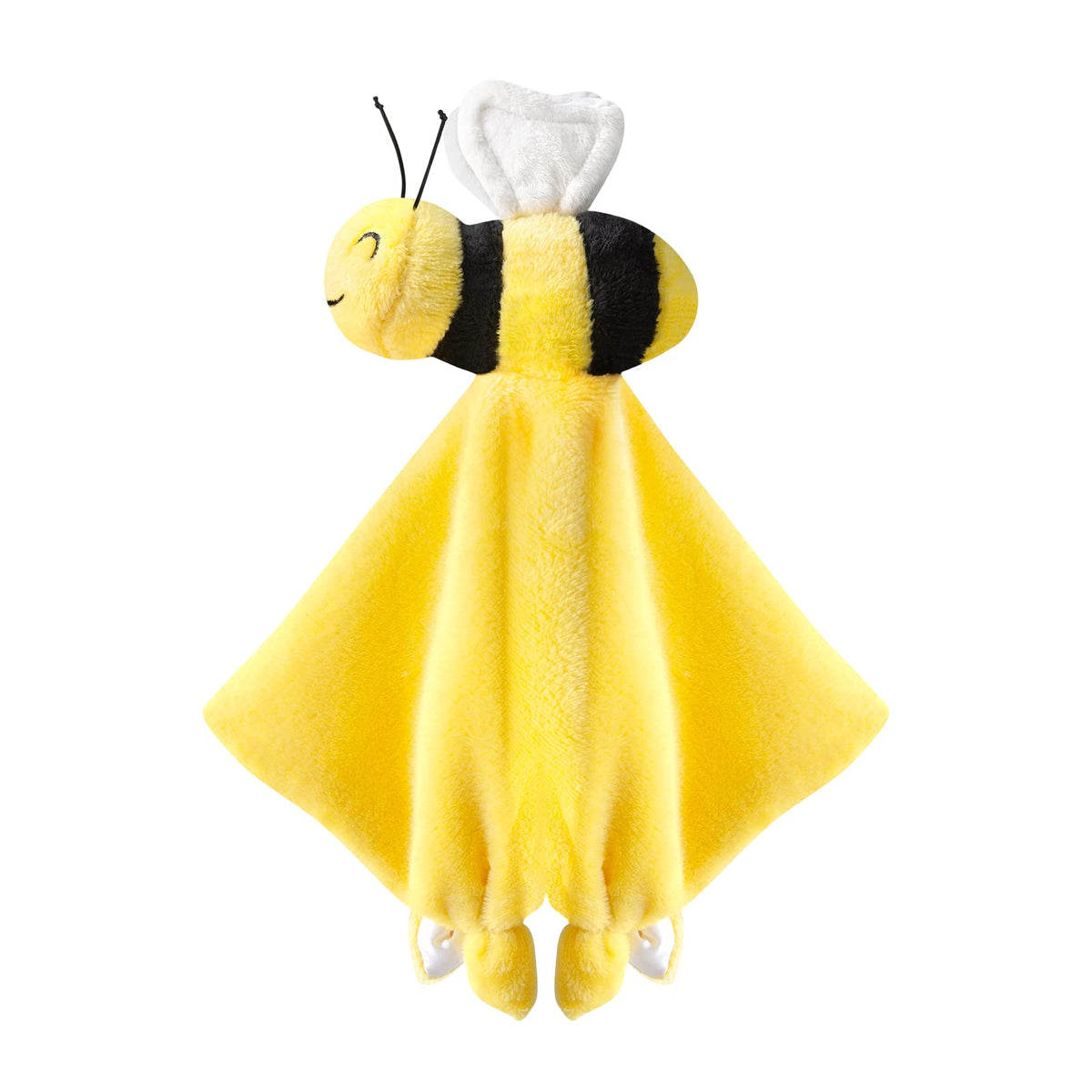 Pro Goleem Bee Loveys blanket soft plush closeup highlights soothing baby comfort