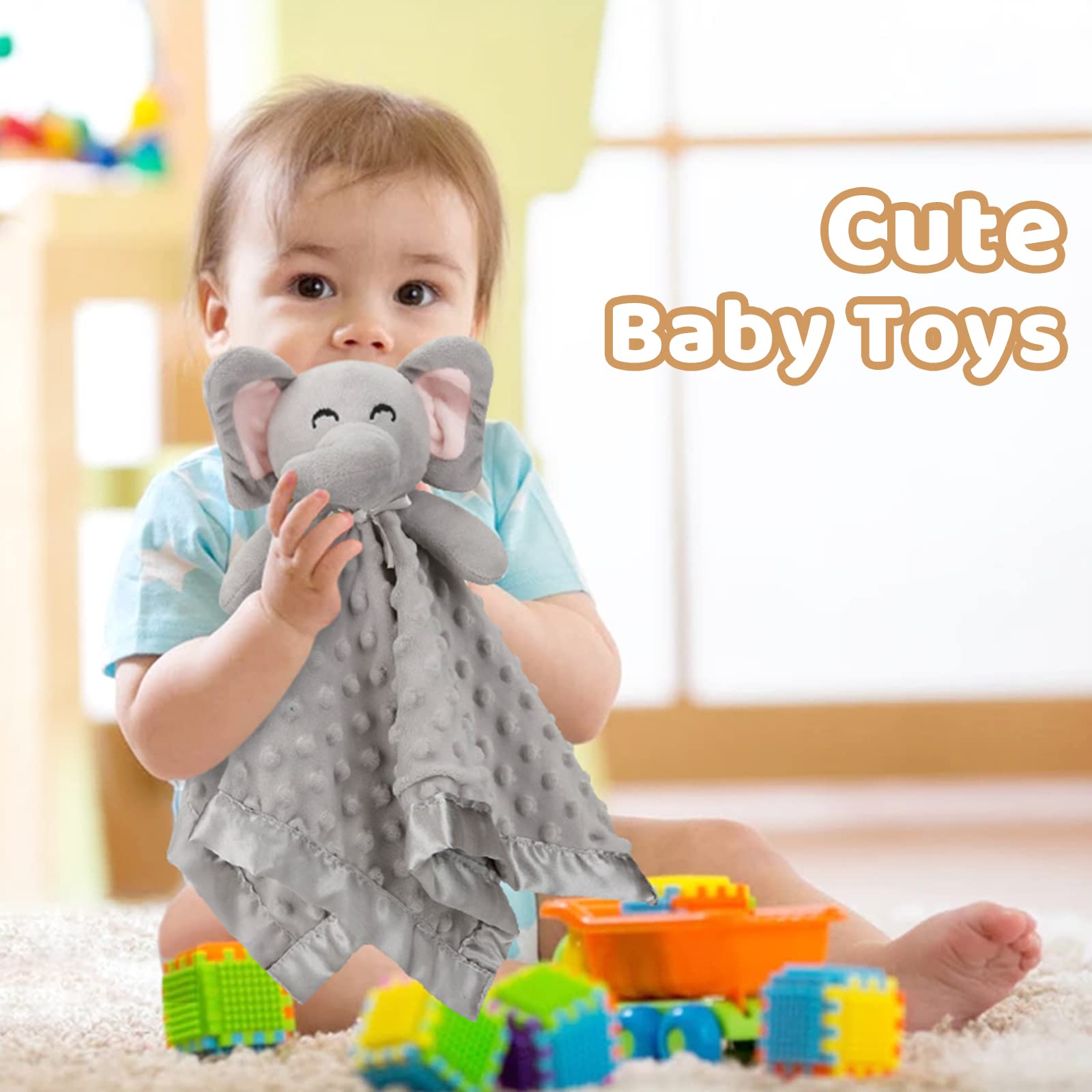 Pro Goleem Elephant Security Blanket gift-ready pack ideal for newborn gifting
