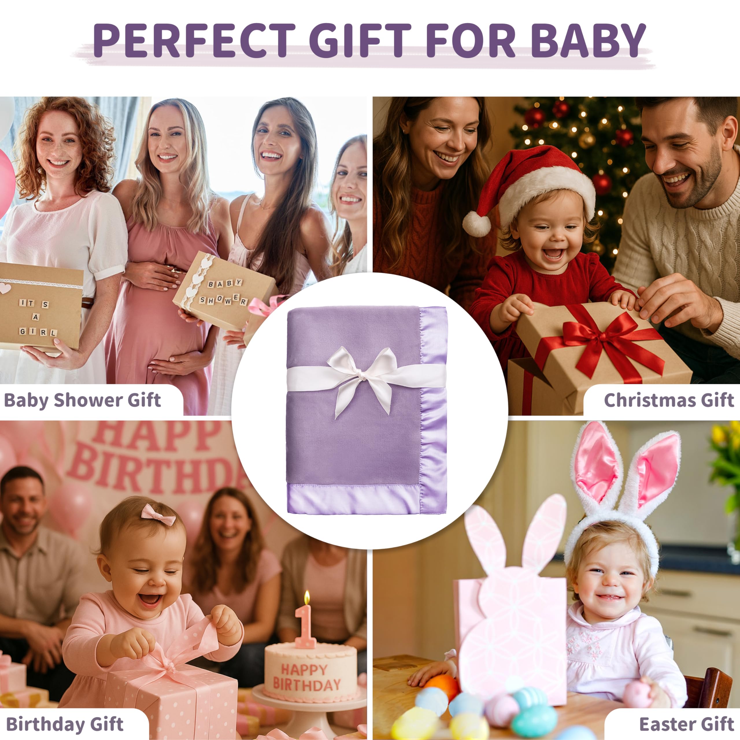 Pro Goleem gift-ready blanket with bow ribbon