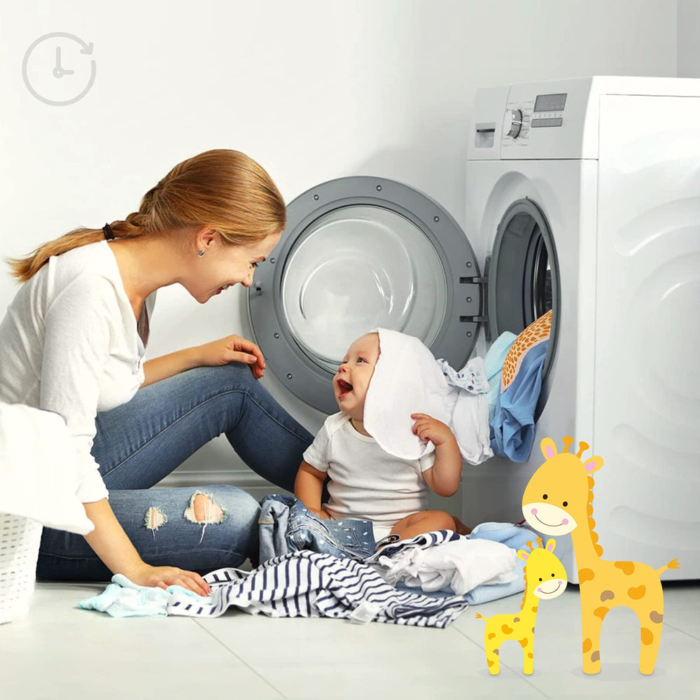 Pro Goleem Giraffe Lovey 16-inch size suits infants and toddlers for comfort.