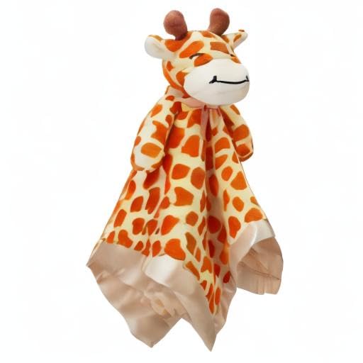 Pro Goleem Giraffe Lovey soft fabric for daily use and repeated cuddles.
