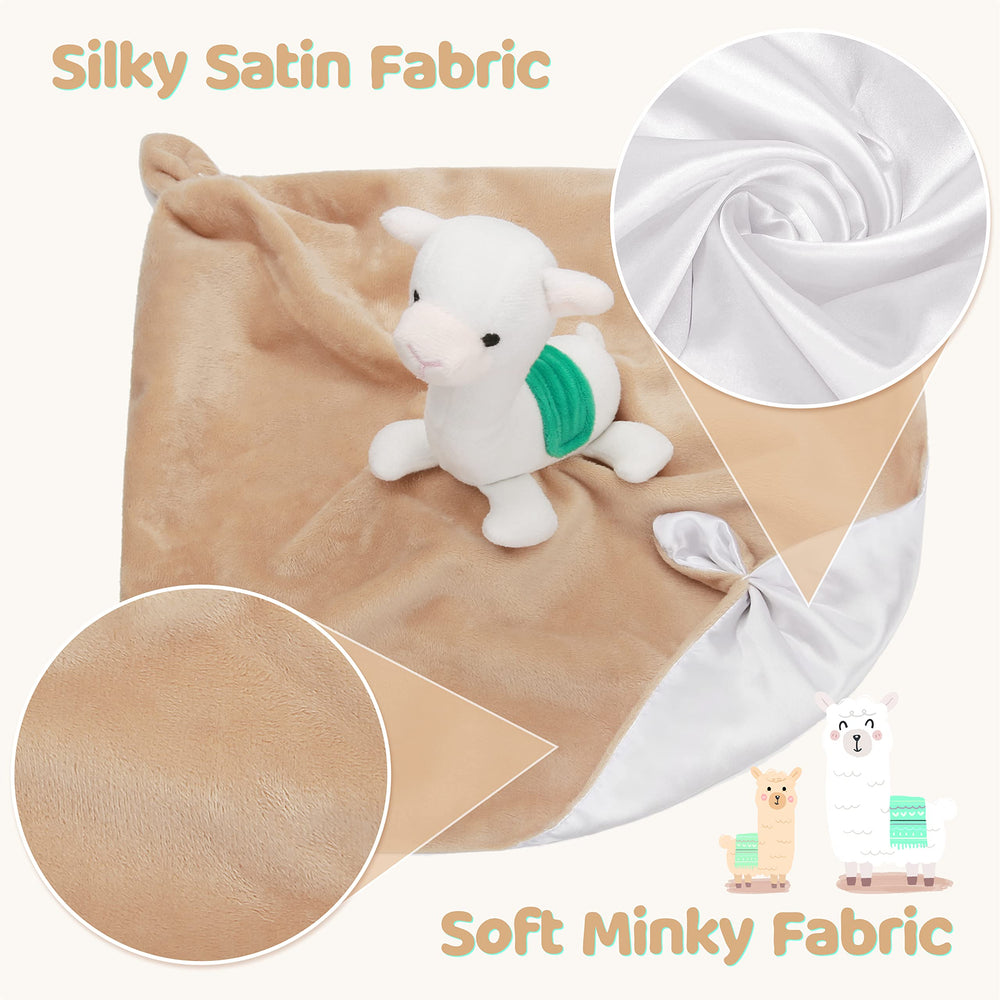 Pro Goleem llama security blanket in a gift-ready box