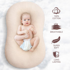 Pro Goleem lounger cover beige envelope closure for quick, snug fit.