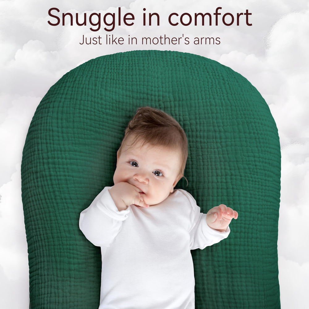 Pro Goleem lounger cover wash-care—machine washable and quick-drying for busy parents.