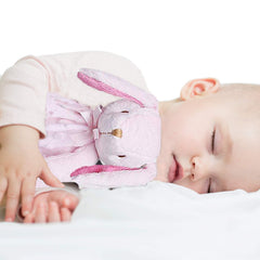 Pro Goleem Loveys 16-inch pink blanket delivers warm, plush naps.