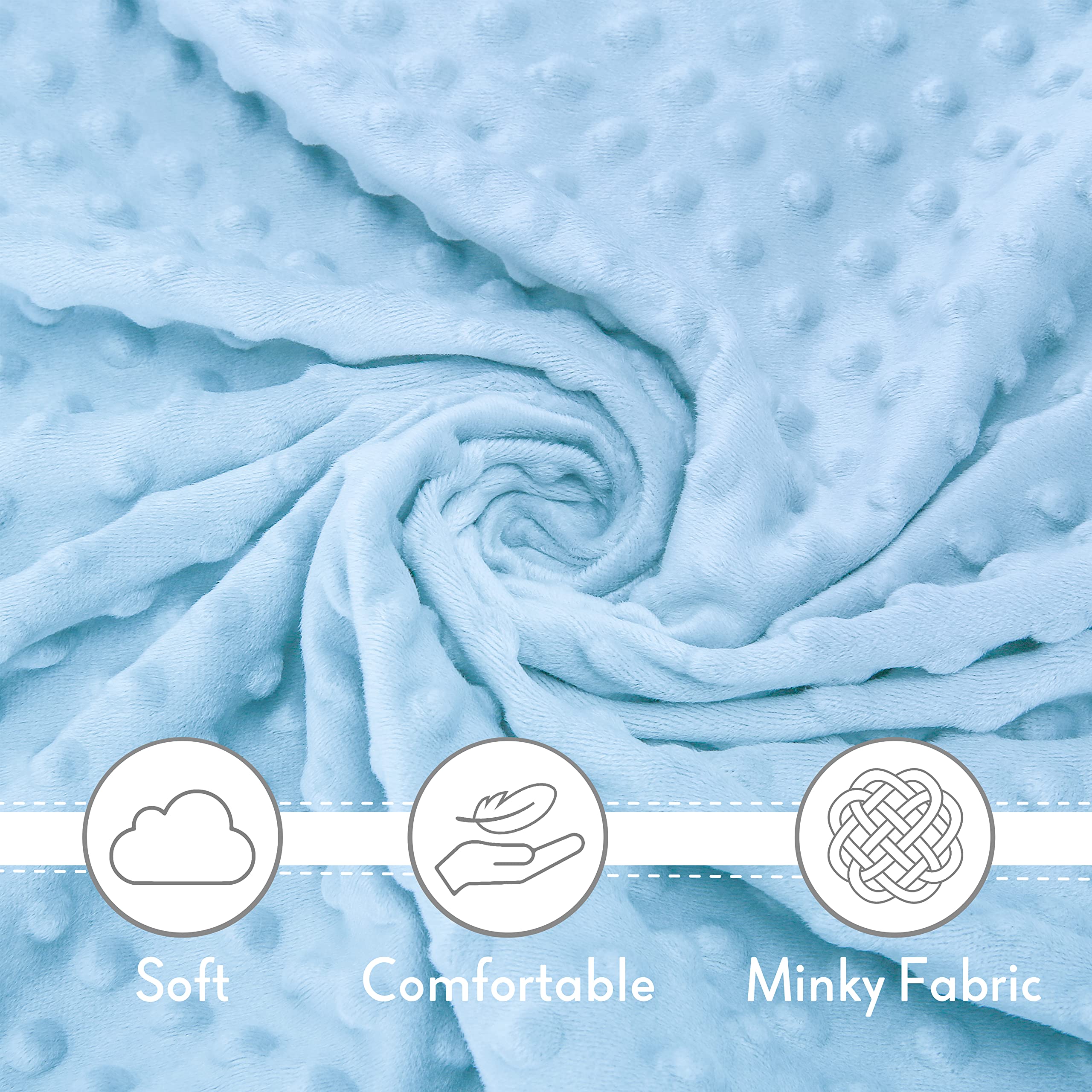 Pro Goleem Loveys Triceratops in crib setup, ideal for bedtime routines.