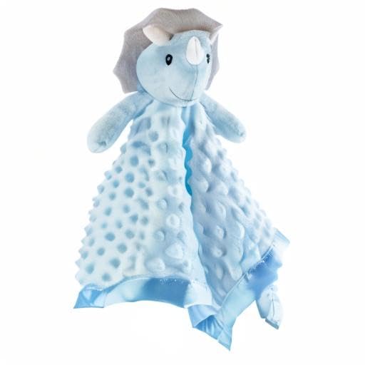 Pro Goleem Loveys Triceratops gift-pack ready, perfect for baby showers.