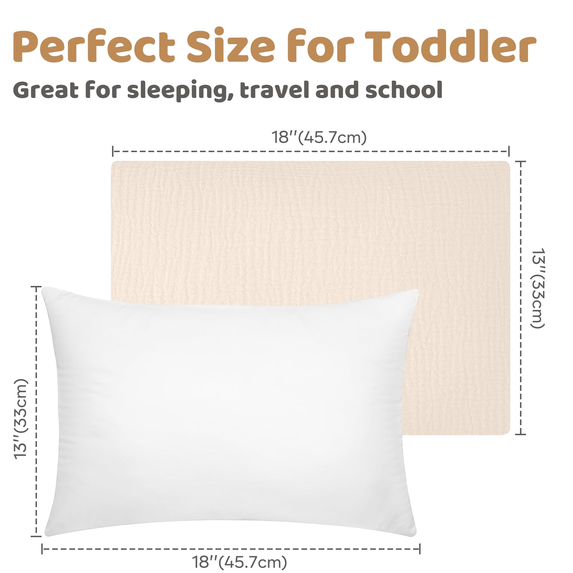 Pro Goleem machine washable pillow for easy cleanup