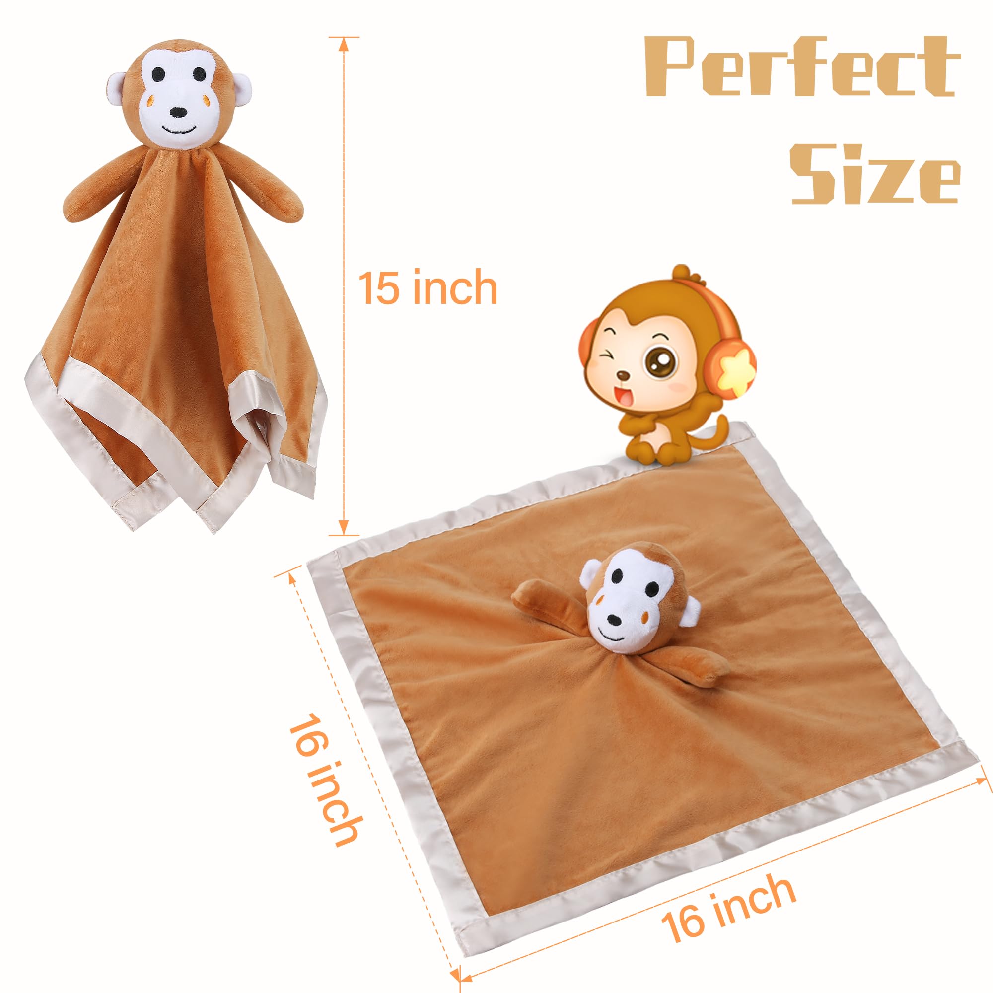 Pro Goleem Monkey Lovey gift packaging highlighted as ideal newborn gift option.