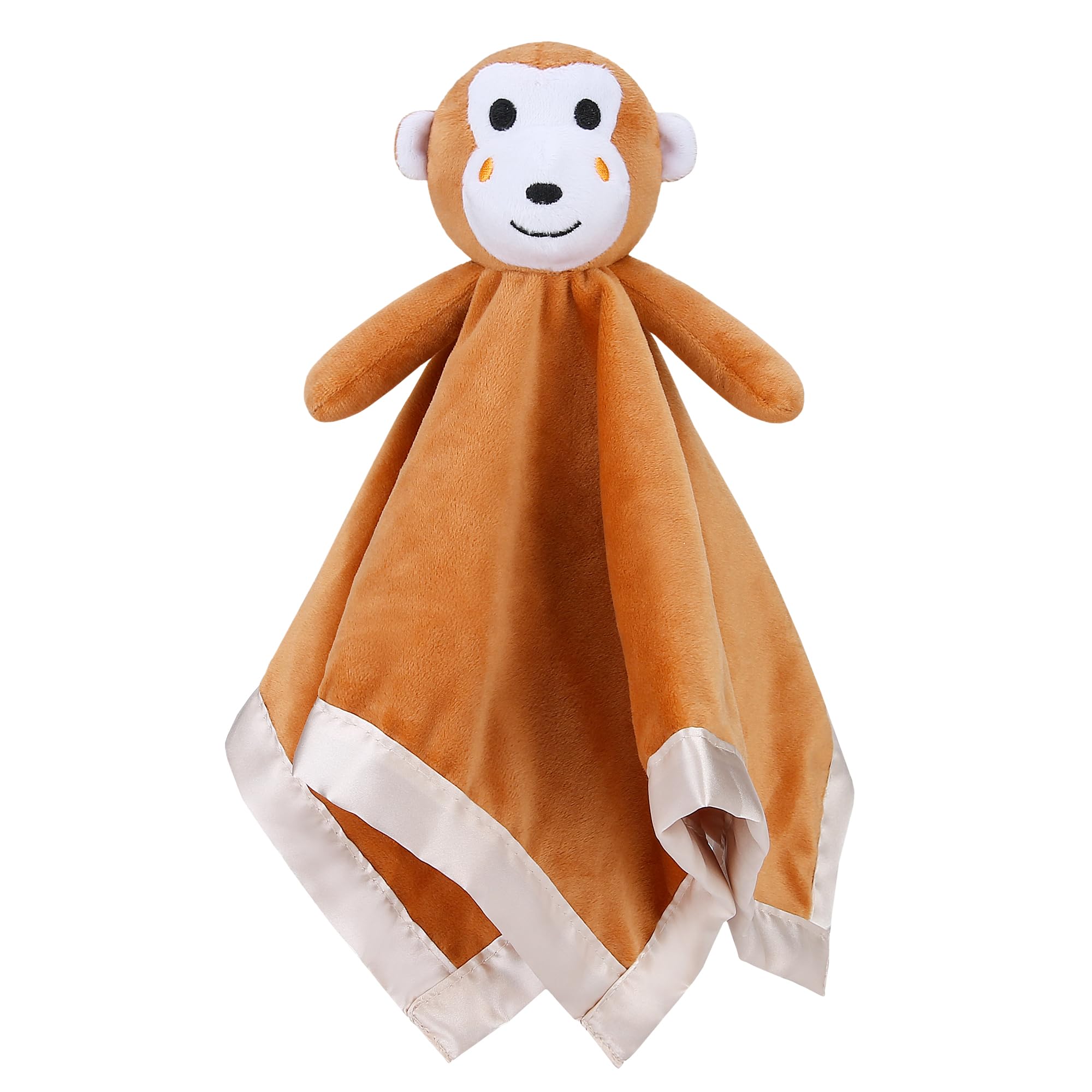 Pro Goleem Monkey Lovey soft plush 16-inch cuddle texture for baby comfort.