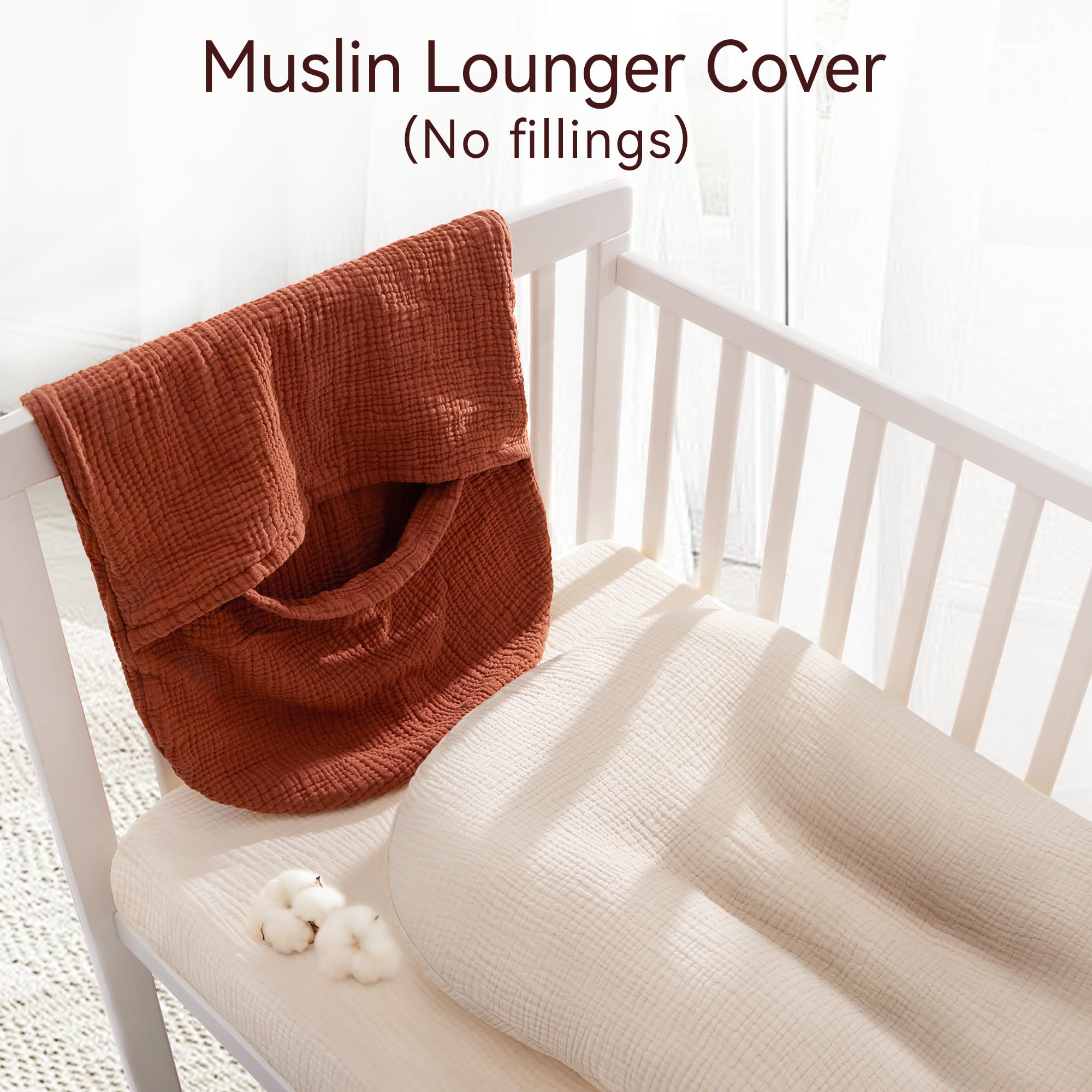 Pro Goleem lounger cover texture image showcases open-weave fabric promoting airflow