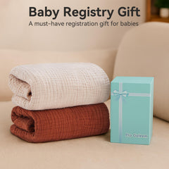Pro Goleem muslin bassinet sheet snug elastic edge provides secure sleep.