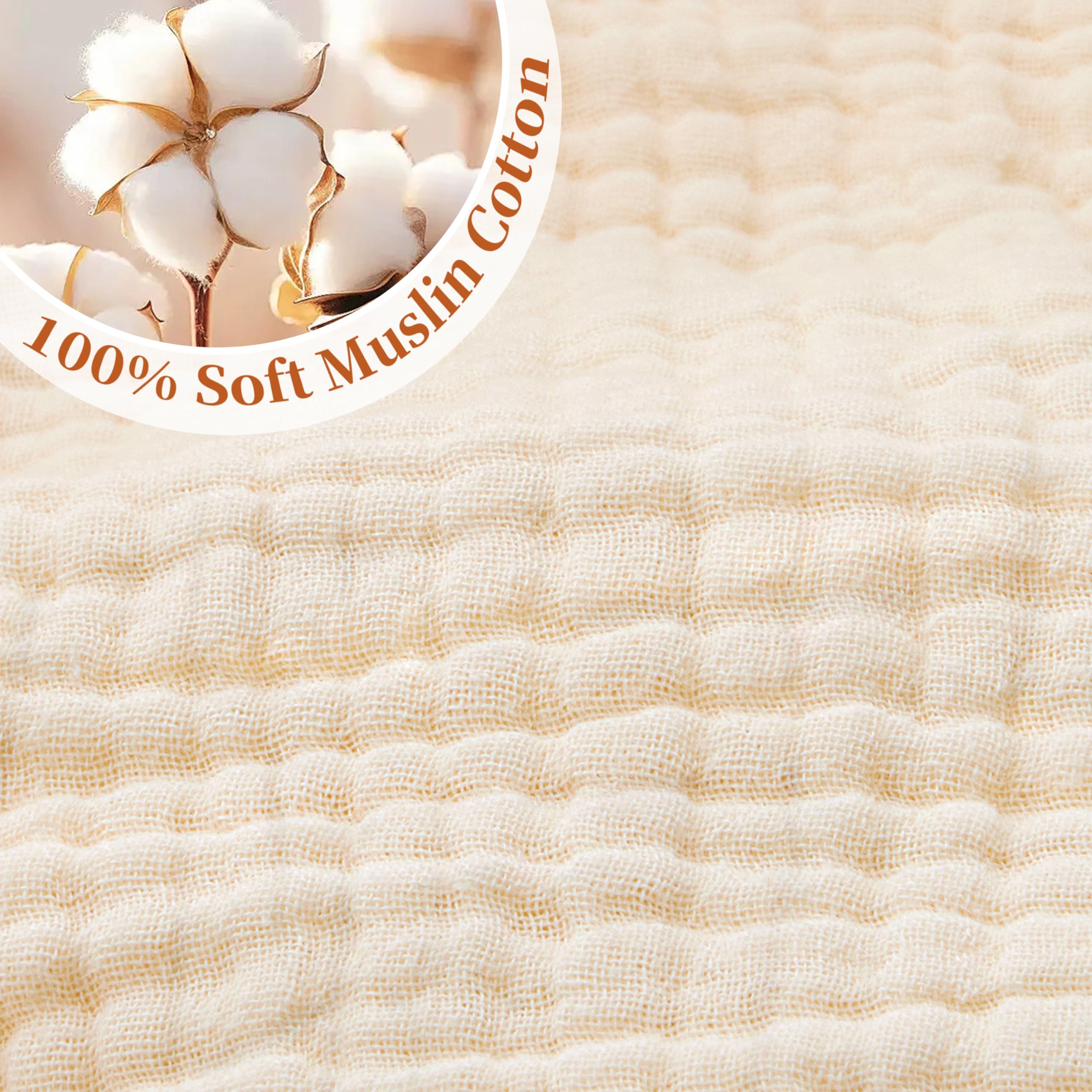 Pro Goleem muslin nursing cover universal-fit closeup demonstrates easy-care compatibility