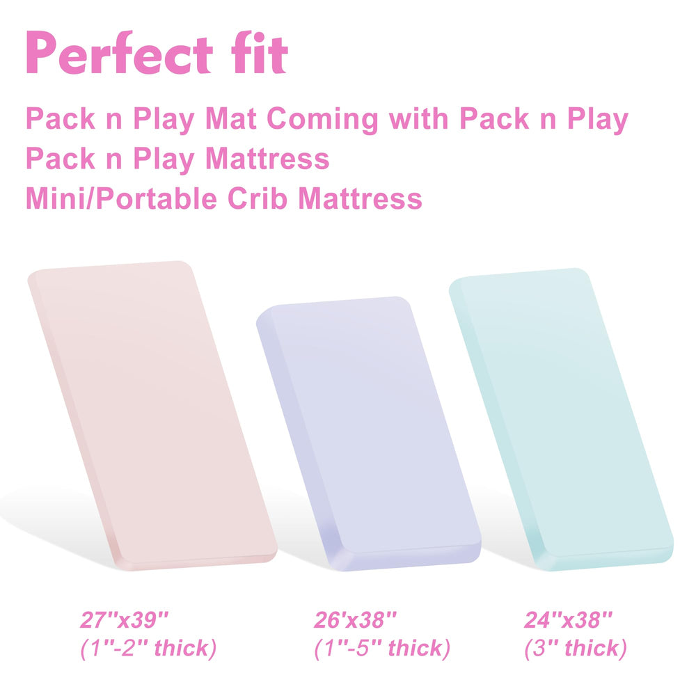 Pro Goleem universal-fit sheets fit most brands like Graco and Baby Trend.