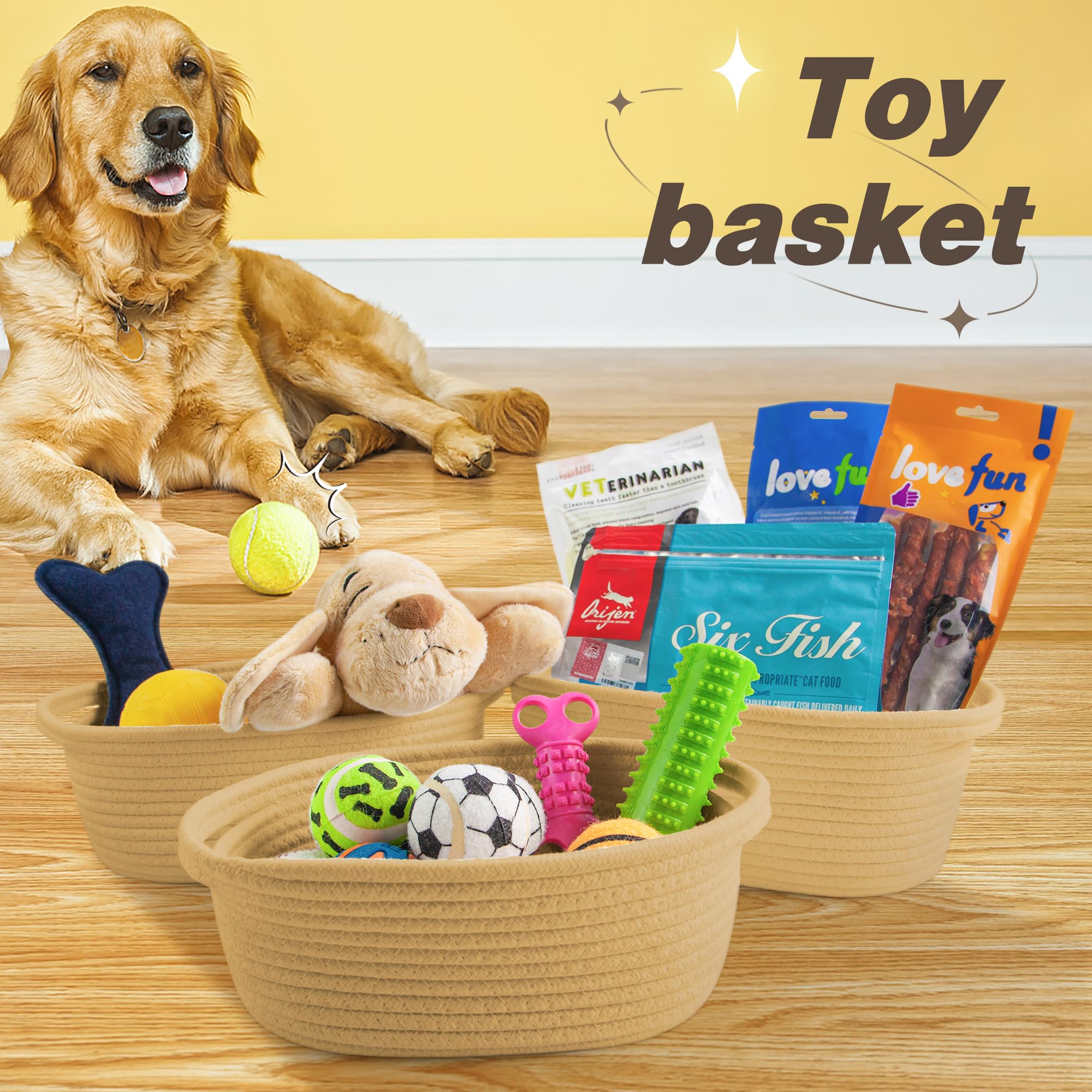Pro Goleem basket shows 12x8x5 size for compact storage.