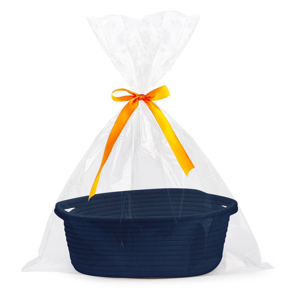 Pro Goleem small woven basket with gift bag and ribbon for gifting