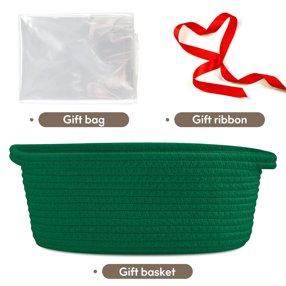 Pro Goleem small woven basket used for toy storage keeps play areas tidy.