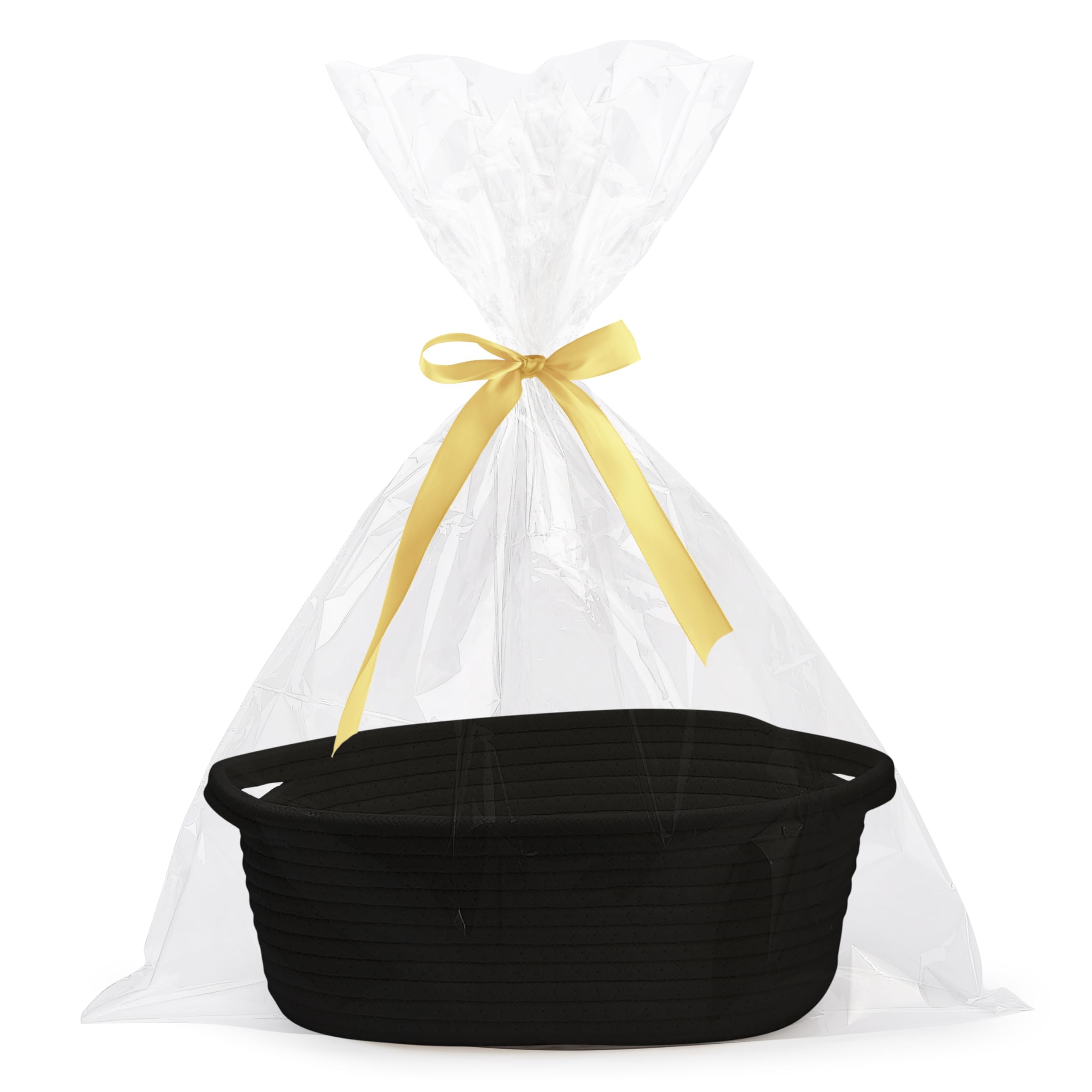 Pro Goleem small woven basket with gift bag for present ready gifting