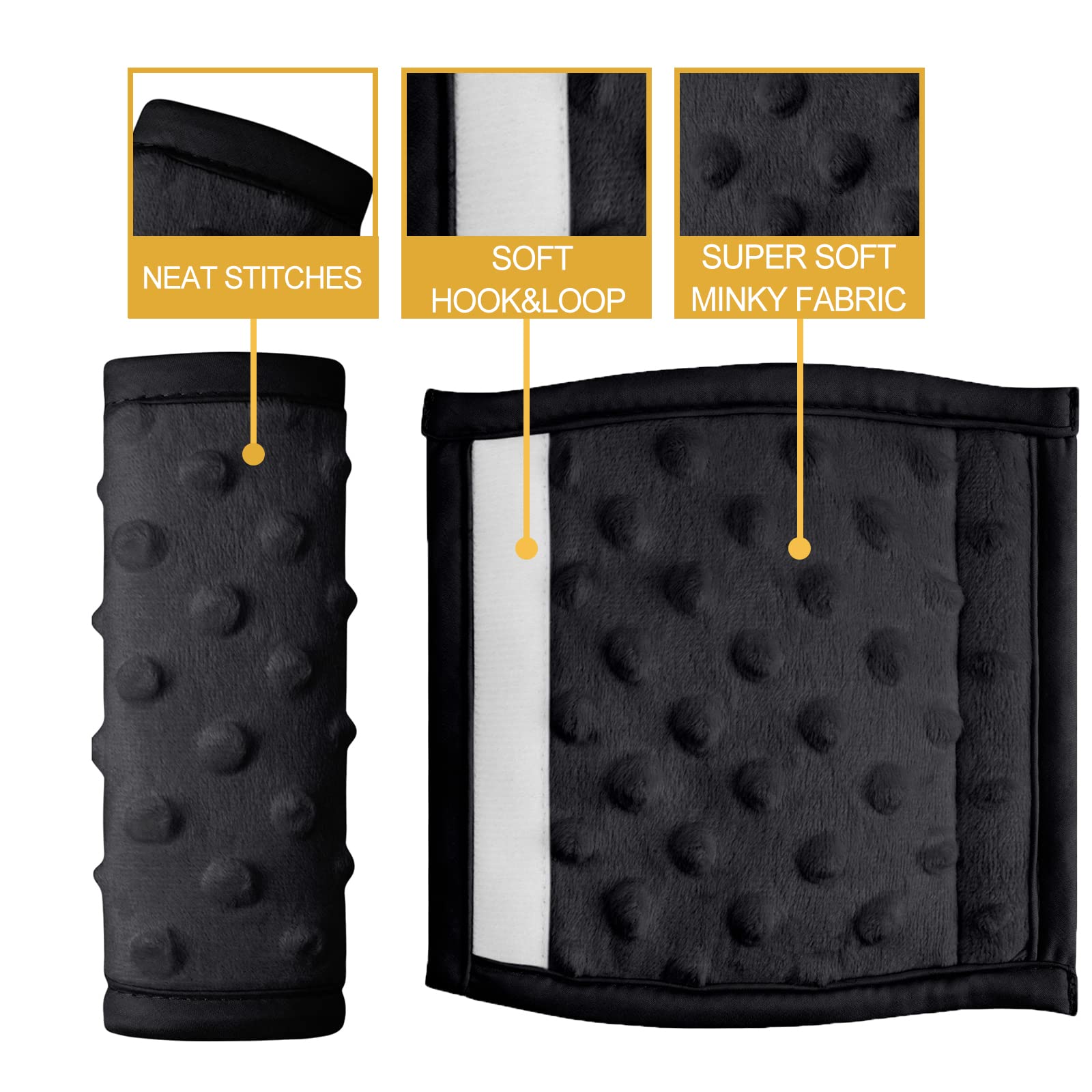 Pro Goleem strap cover universal compatibility across car seats and strollers