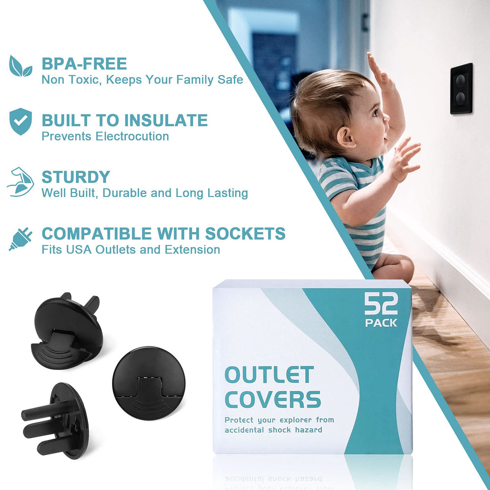 PROBEBI 3-prong socket plugs provide reliable child-proofing for standard outlets.