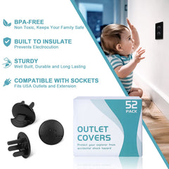 PROBEBI 3-prong socket plugs provide reliable child-proofing for standard outlets.
